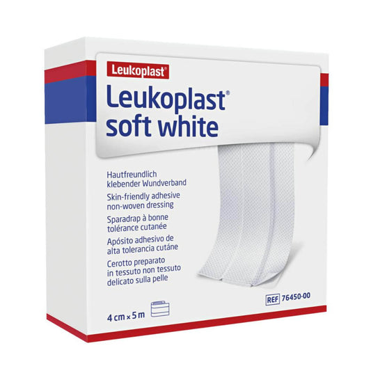 Leukoplast Soft White Pflaster, 4 cm x 5 m
